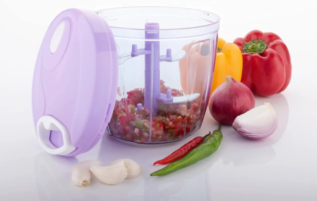 Mummas-LIFE-Handy Compact Manual Food Chopper with Stainless Steel Blades | Kitchen Tool India